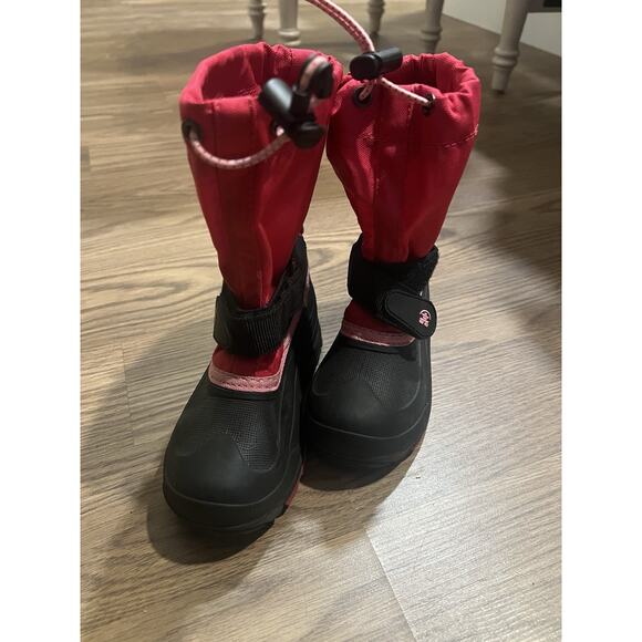 Girls Kamik Waterbug Boot - size 10 Pink / Magenta - waterproof. Hiking Snow - Picture 2 of 5